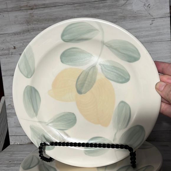 PFALTZGRAFF Vera Cruz Lemon Green Salad Plate Mexico GREAT 8.75” - Picture 1 of 5